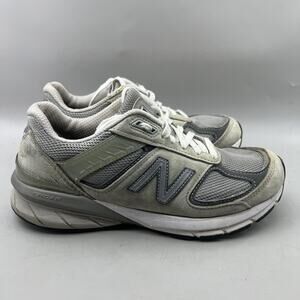 New Balance 990v5 Running Shoes Women Size 6.5 D Wide Gray Made In USA Sneakers